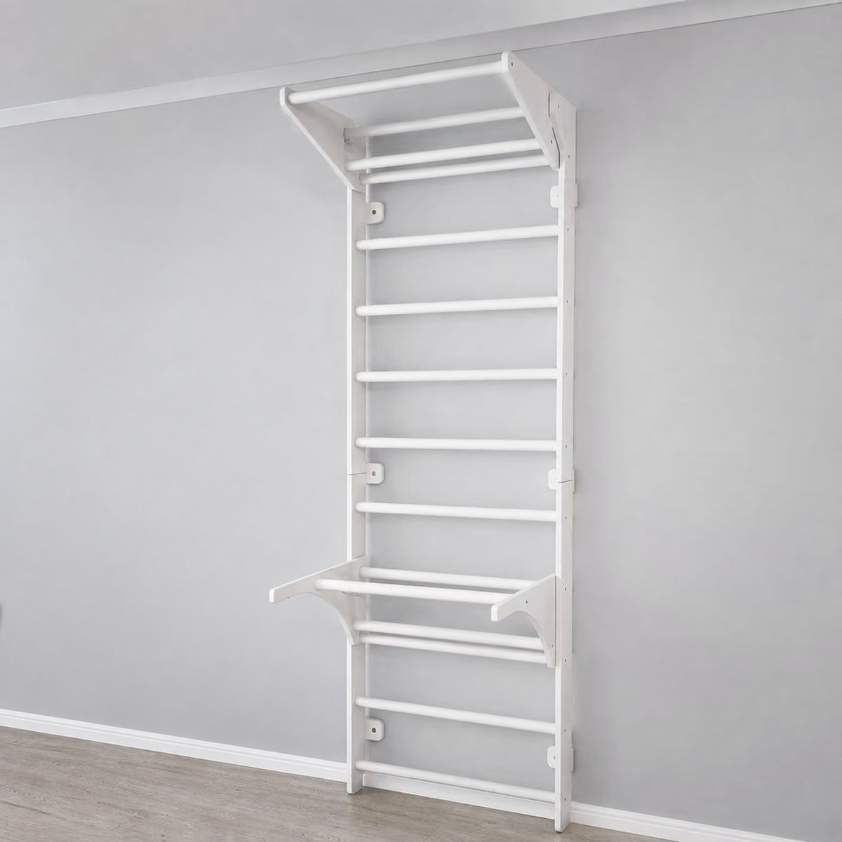 EZORA Wall Ladder - All White Birch