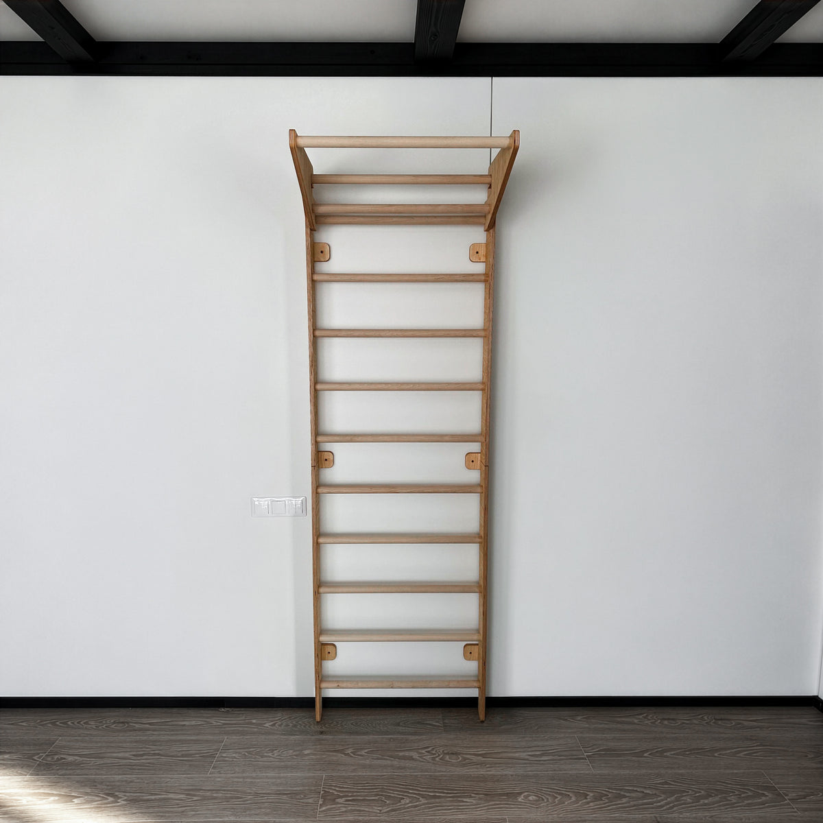 EZORA Wall Ladder - Natural Oiled Birch