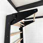 EZORA Wall Ladder - Natural + Black Birch
