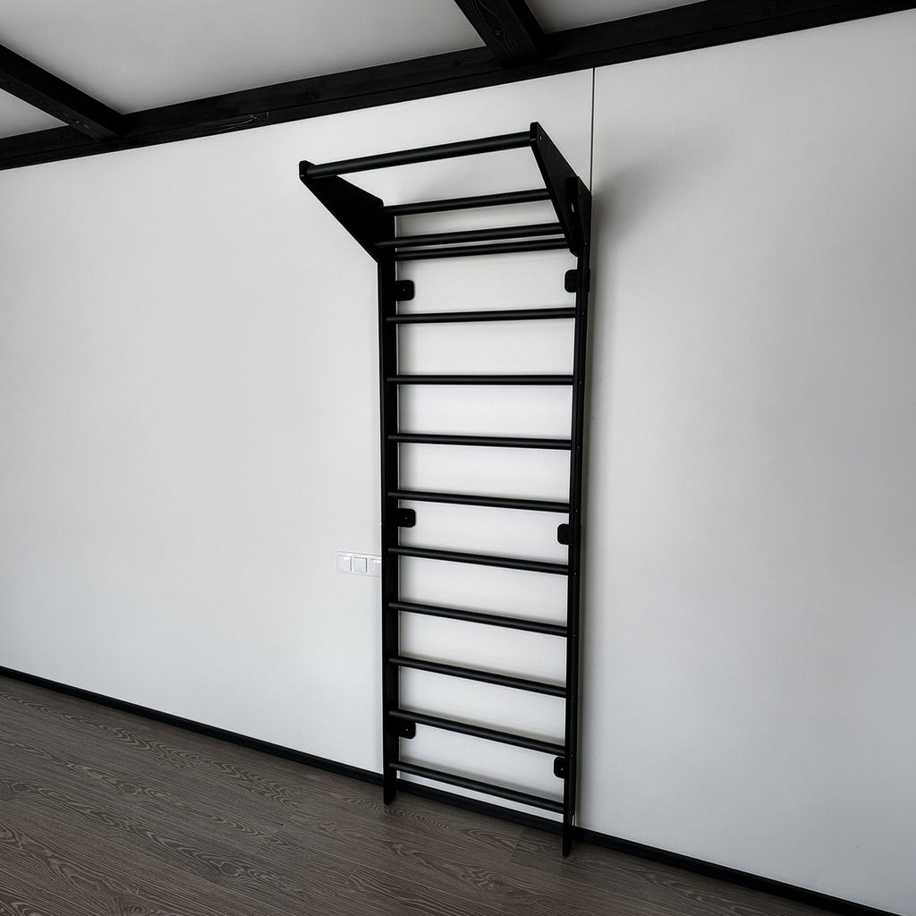EZORA Wall Ladder - All Black Birch