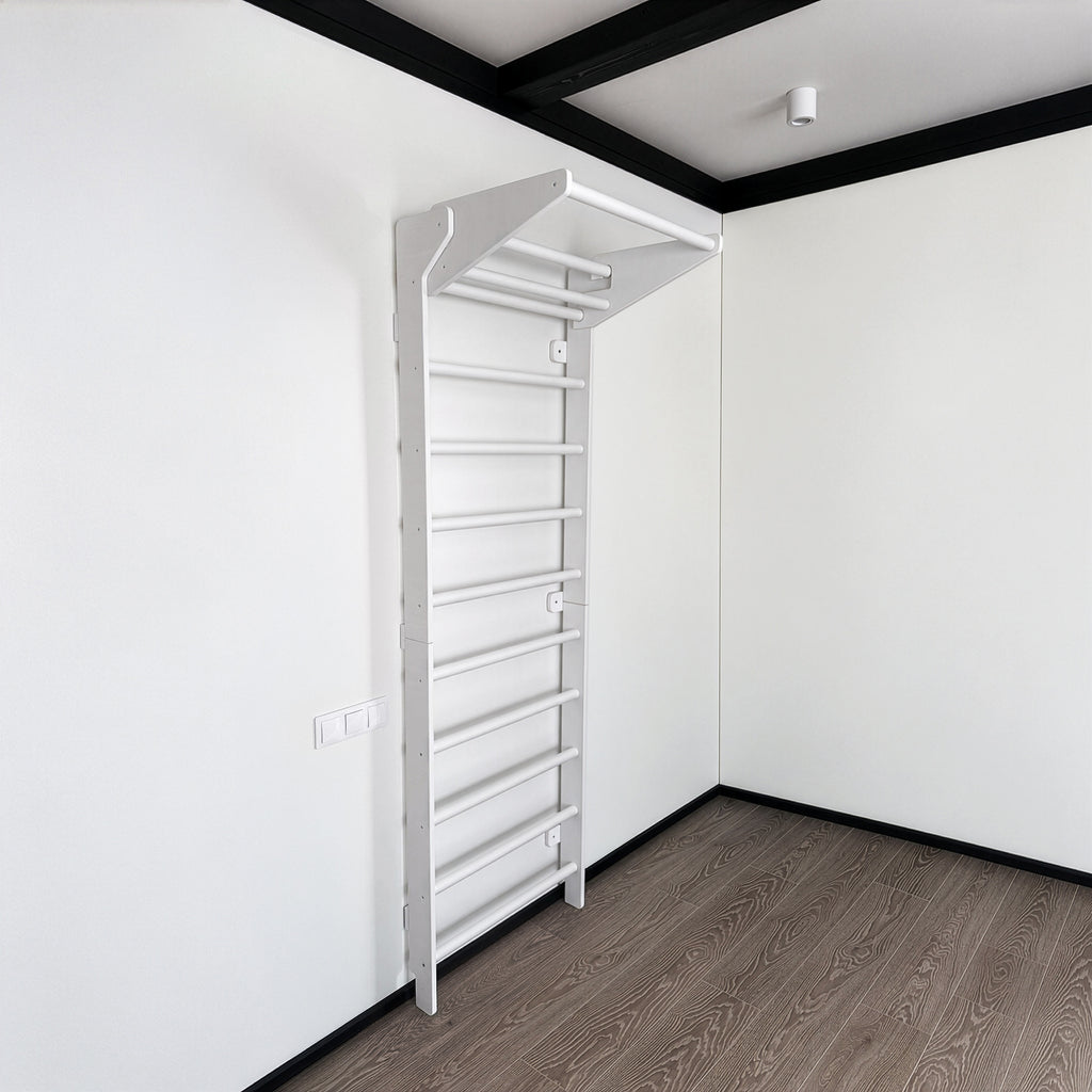 EZORA Wall Ladder - All White Birch