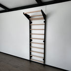 EZORA Wall Ladder - Natural + Black Birch