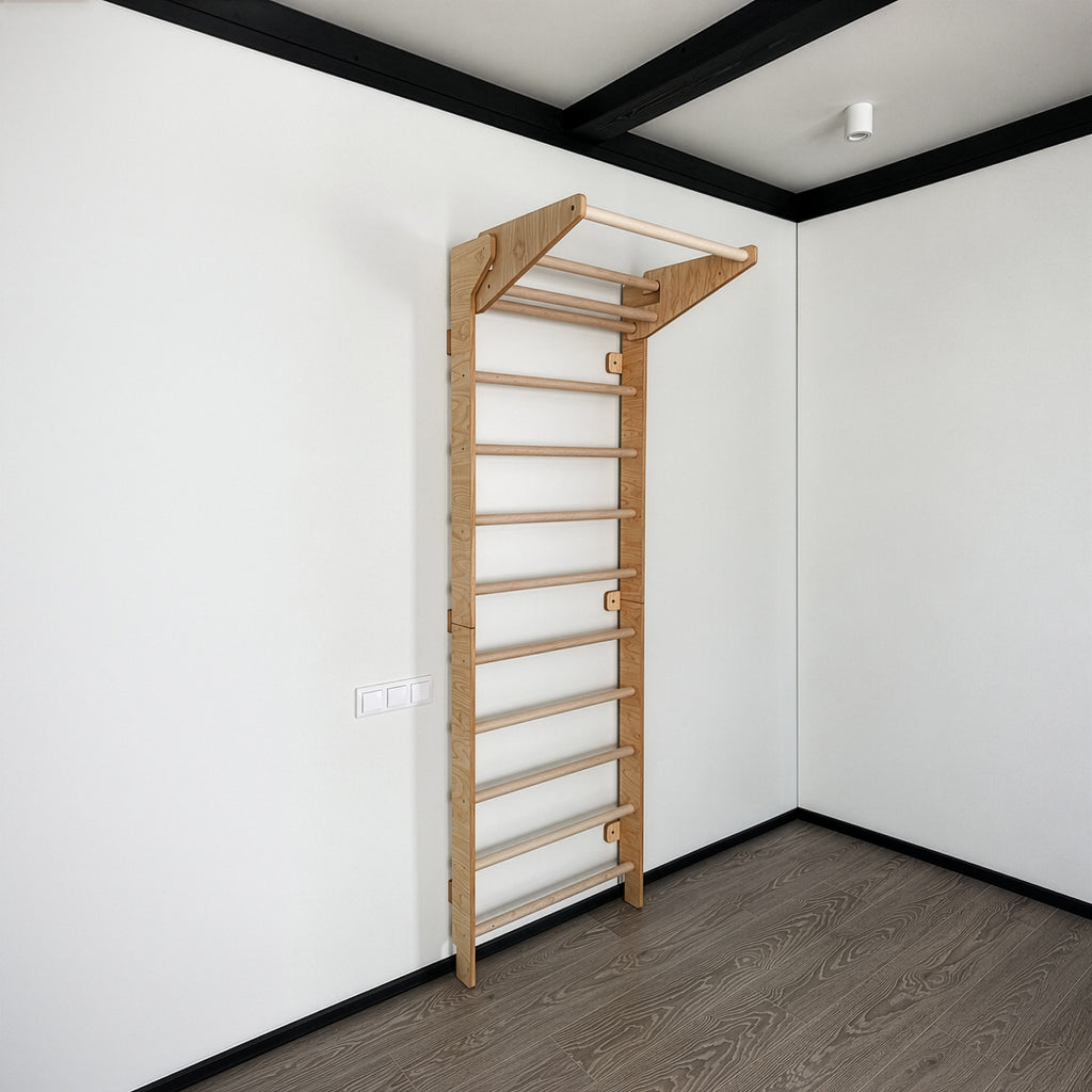 EZORA Wall Ladder - Natural Oiled Birch
