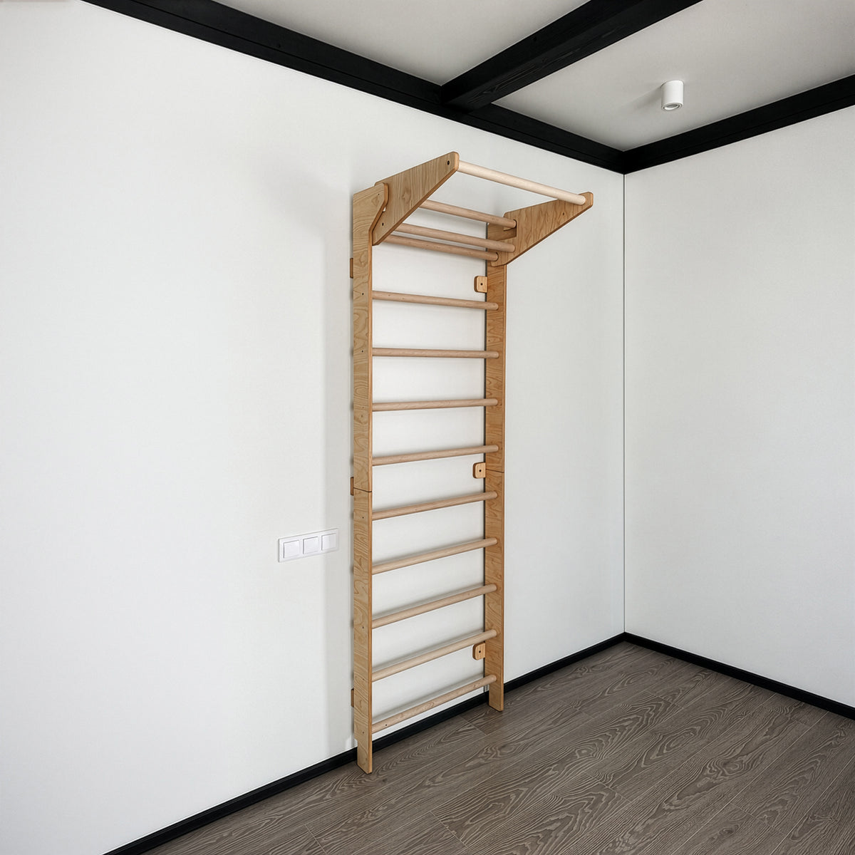 EZORA Wall Ladder - Natural Oiled Birch
