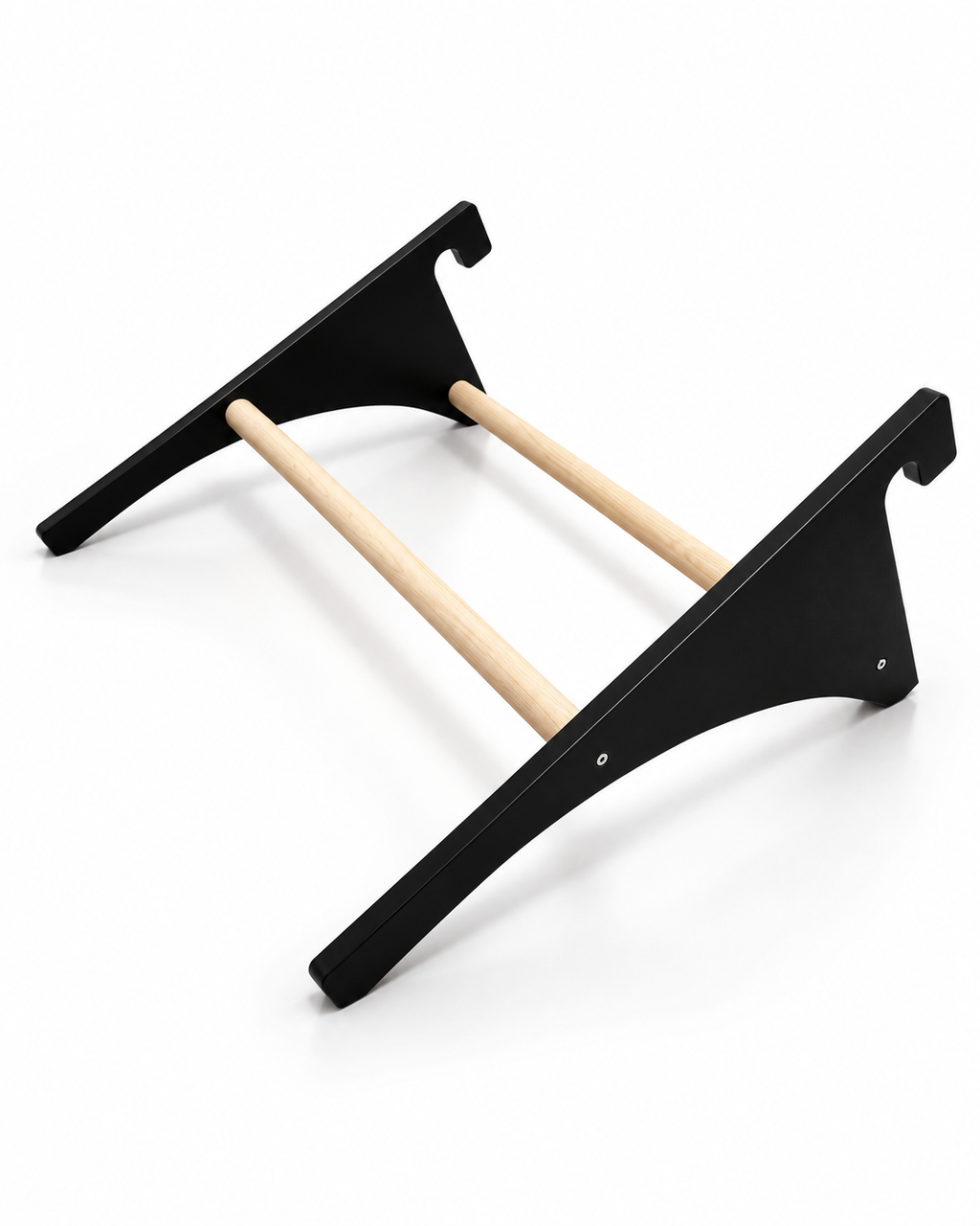 EZORA Wall Ladder - Natural + Black Birch