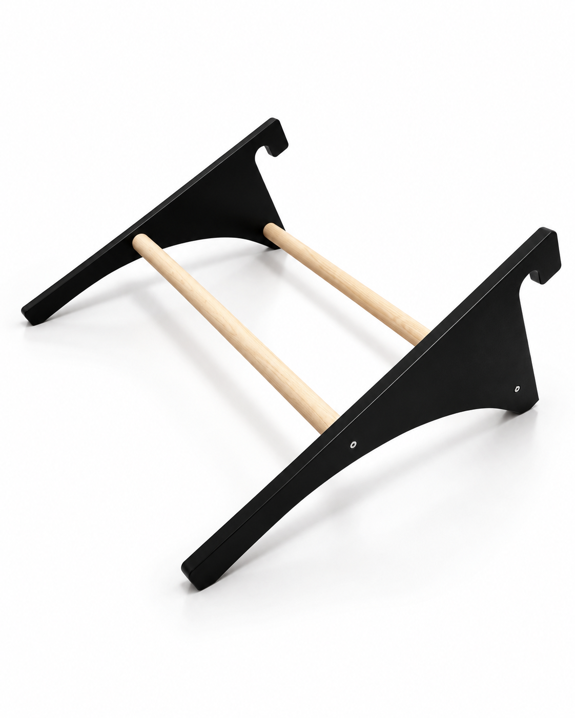 EZORA Wall Ladder - Natural + Black Birch